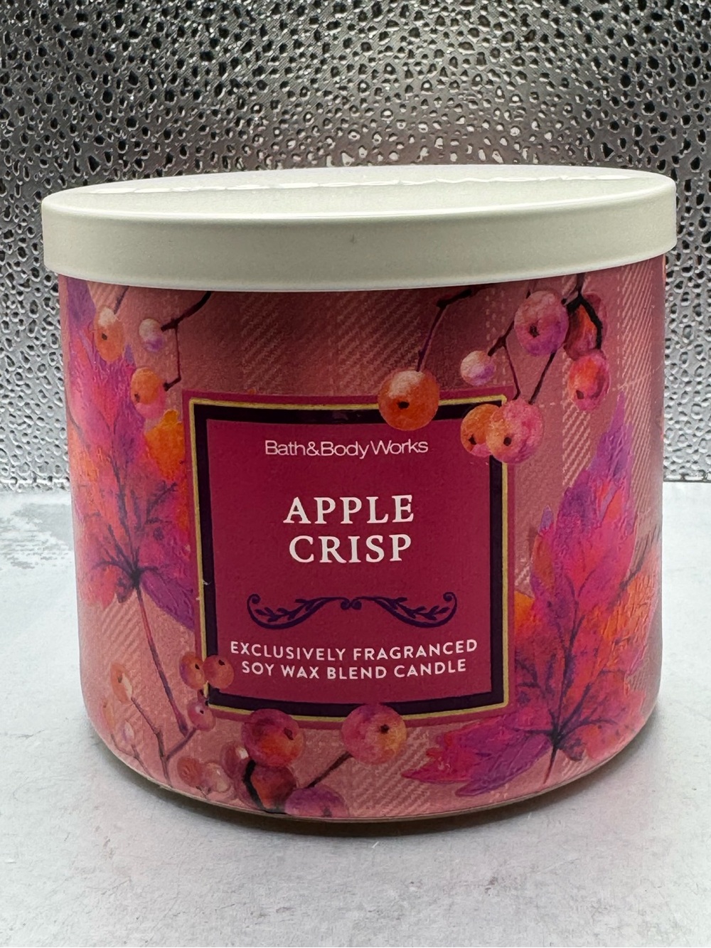 Bath & Body Works Apple Crisp 3 Wick Candle
